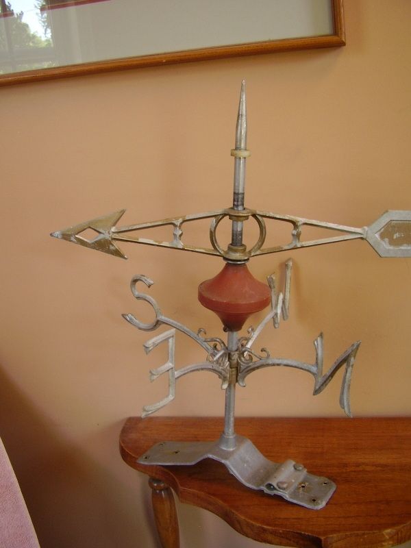Vintage Weathervane Robbins Maryville MO 20x20 with Roof Mount