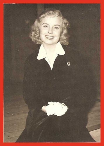 Meg Randall Orig Candid Snapshot 1950s One of A Kind