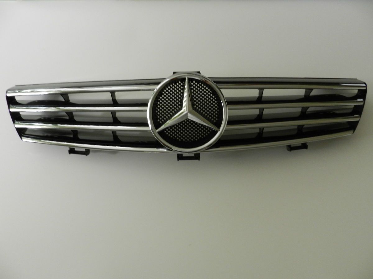 MERCEDES BENZ CLS Front Radiator Grille Grill Assembly BLACK NEW OEM
