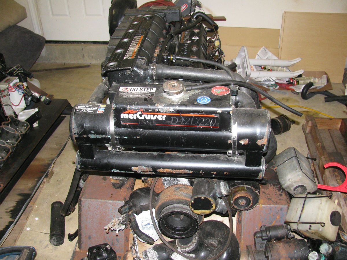 Mercruiser 4 2L 220HP Diesel Complete Parts Engine