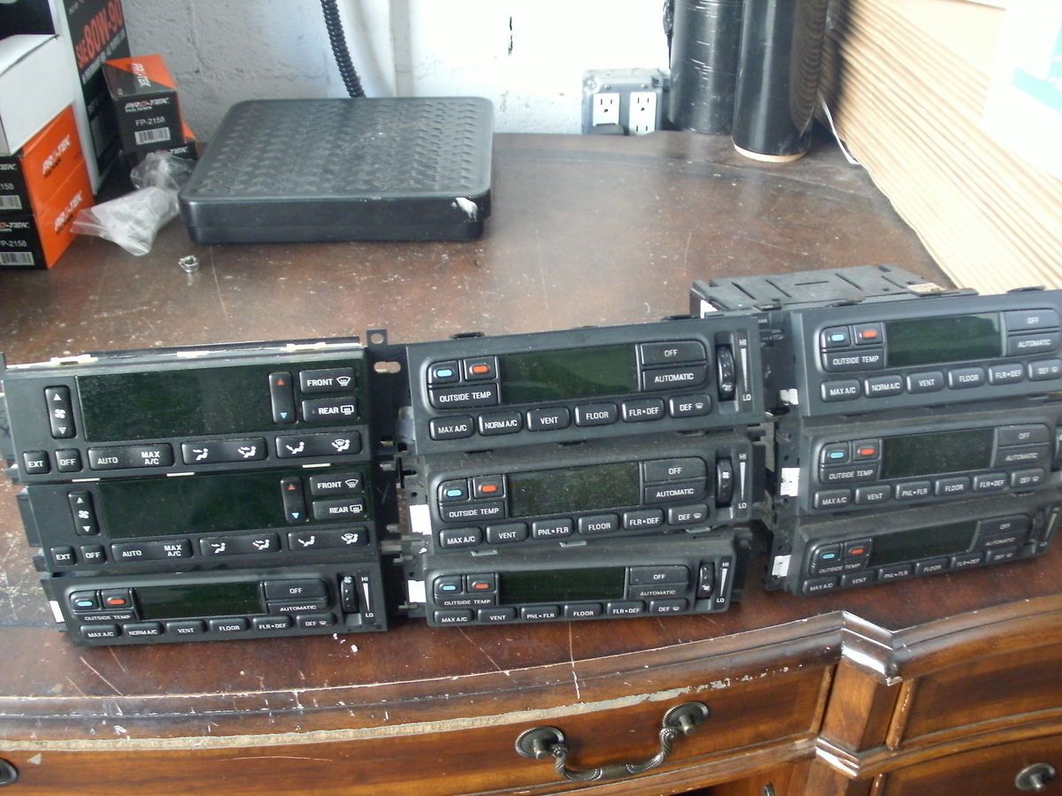 2000 FORD CROWN VICTORIA MERCURY GRAND MARQUIS EATC AC HEATER CONTROL