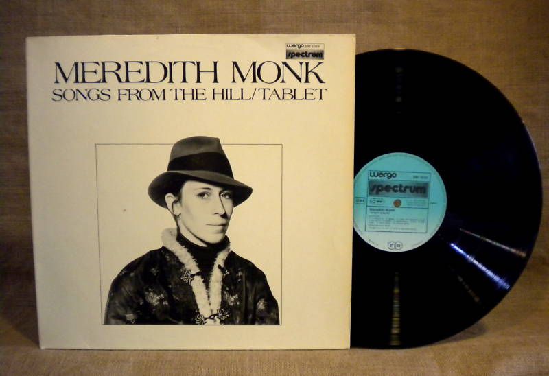 Germany Meredith Monk LP Songs from The Hill Tablet