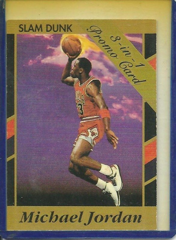 Michael Jordan 3 in 1 Promo Card