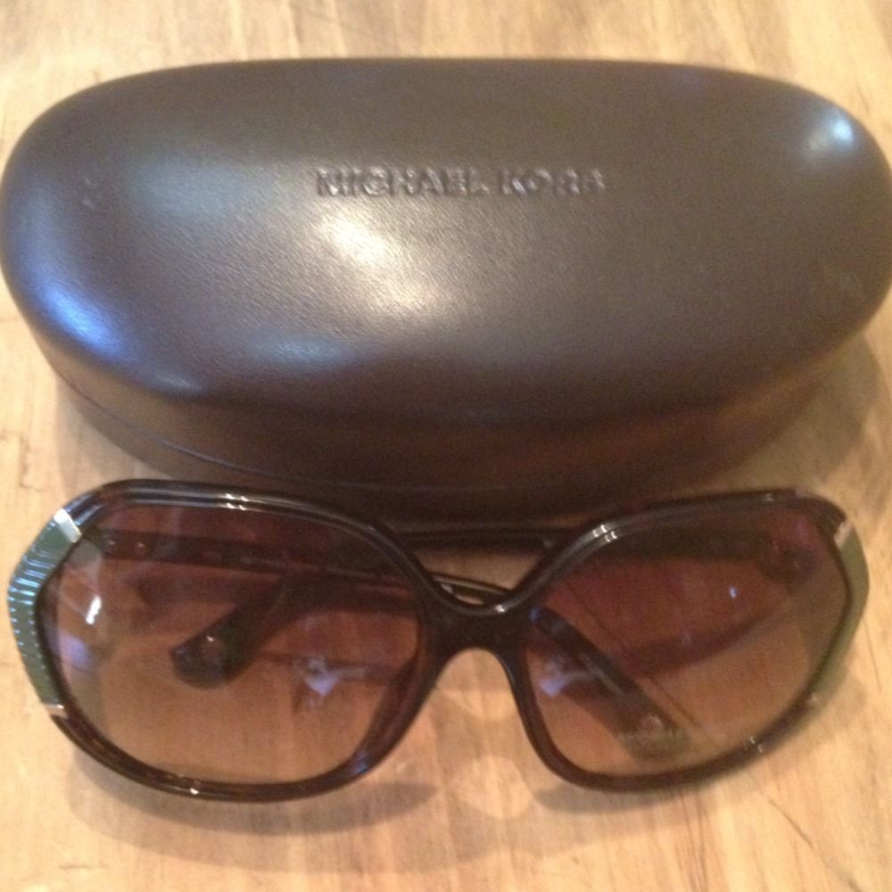 Michael Kors Sunglass Eye Glass New With Case Dark Tortouise With