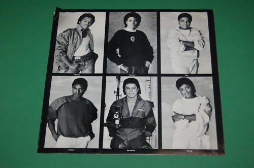Jackson 5 Victory Michael Jackson Record LP Vinyl 1984