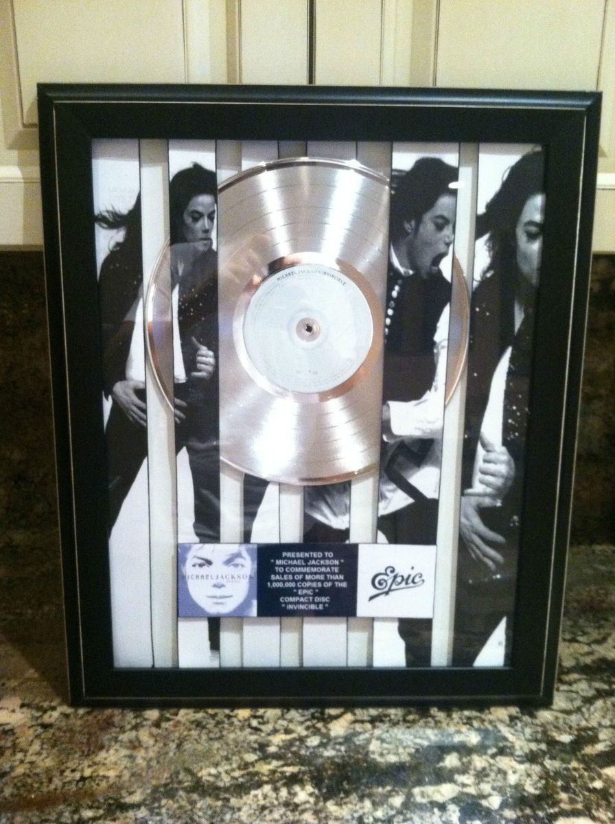 Michael Jackson Platinum Music Award RIAA Madonna MTV Janet Grammy Jay