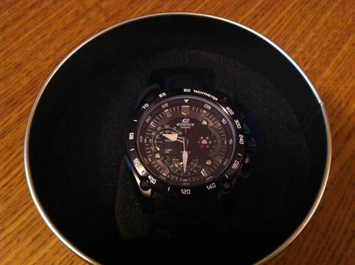 Casio Edifice Chronograph Tachymeter Mens Watch