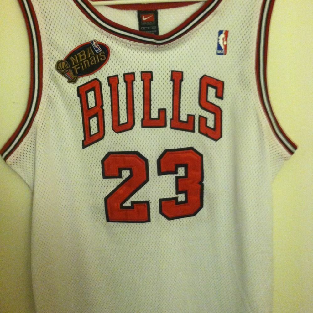 Autographed Michael Jordan NBA Finals Jersey