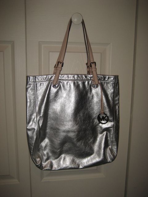 Michael Kors Silver Handbag