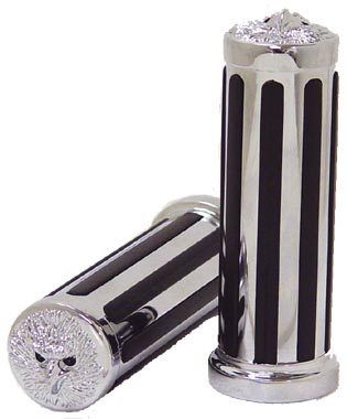 Harley Eagle Rail Handlebar Hand Grips Softail Dyna XL