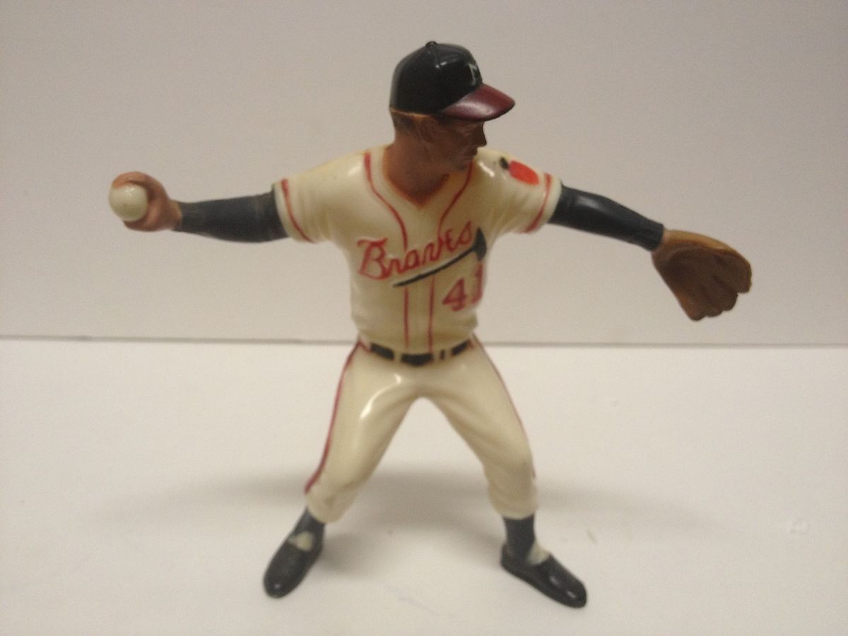 Milwaukee Braves 1958 Eddie Mathews Hartland figure not bobble head