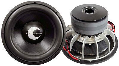 LANZAR CAR OPTI1233D 12 DUAL SUBWOOFER HIGH POWER 1.2 OHM VOICE COIL