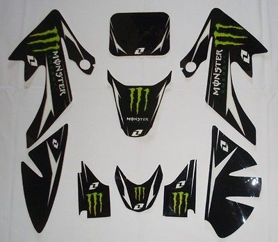 NEW DIRT BIKE 3M GRAPHICS HONDA CRF50 DECAL STICKER 4