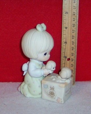 1988 PRECIOUS MOMENTS ALWAYS ROOM FOR ONE MORE FIGURINE