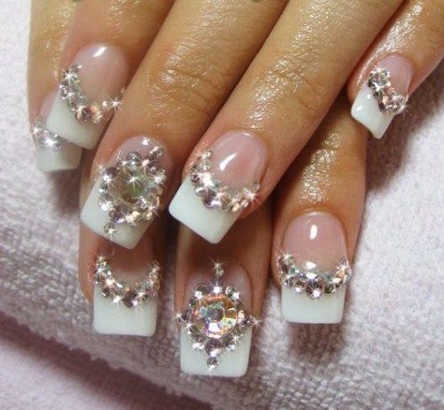 CRYSTAL AB Nail ART for Acrylic False or Natural Nails RHINESTONE