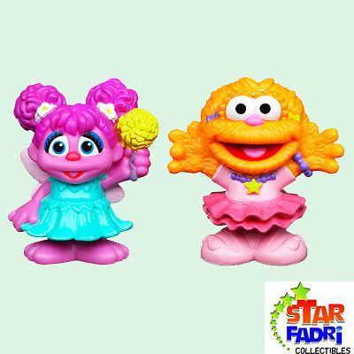 Hasbro Playskool Sesame Street 2 Pack Abby Cadabby & Zoe Action Figure