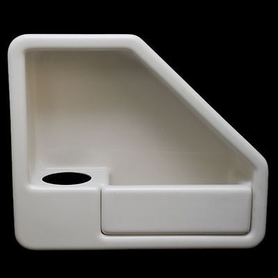 SEA RAY 1300383 OFF WHITE PLASTIC HATCH BOAT SIDE STORAGE BOX