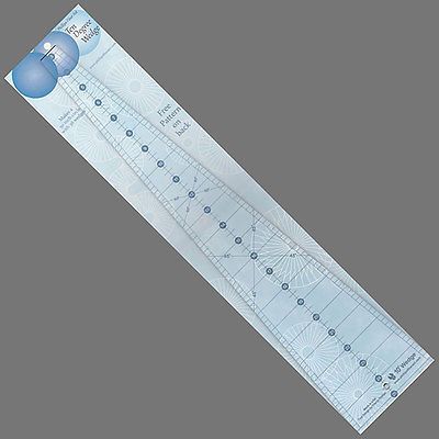 Phillips 10 DEGREE 25 WEDGE Quilt Ruler 36 Wedges = 50 Circle Angled