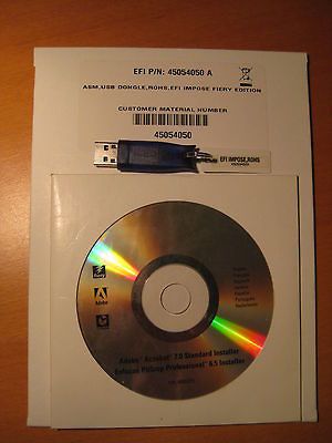 EFI IMPOSE USB DONGLE ROHS + CD Adobe Acrobat 7 Standard