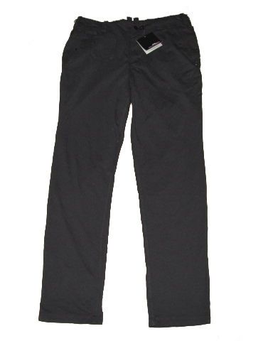 RALPH LAUREN RLX MENS SOLID BLACK ACTIVE OUTDOOR RELAX PANTS SIZE 32 M