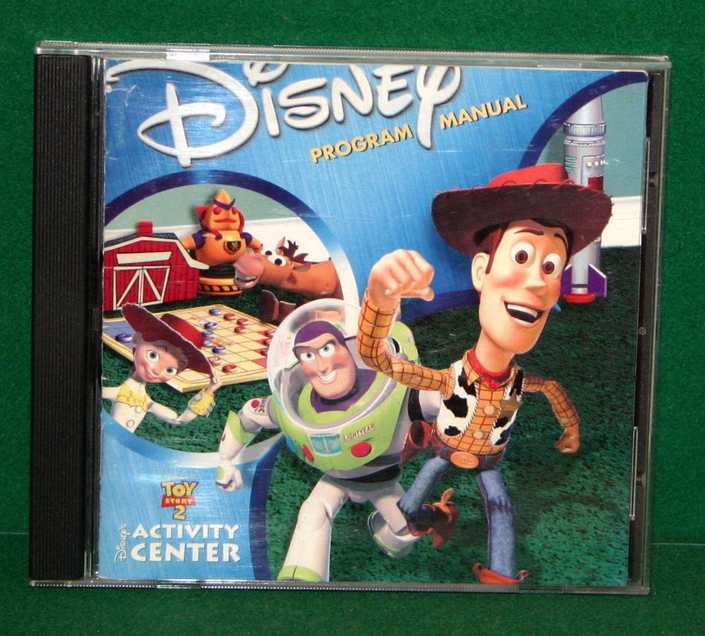 Disney Pixar Toy Story 2 Activity Center CD ROM Disney Interactive on ...