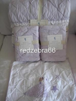 Pottery Barn Kids Brigette Ruffle Full/Queen Quilt Shams Decorative