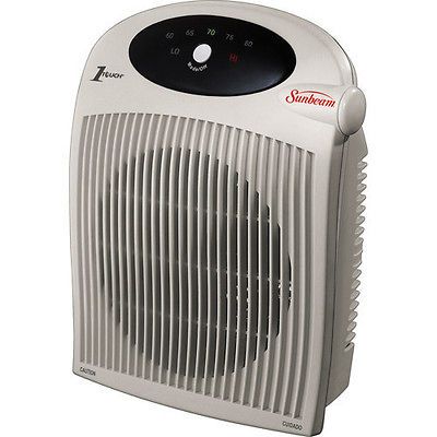 Sunbeam SFH442 Fan Forced Air Heater Portable Heat Mountable Digital