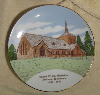 Church of the Visitation Danvers MN John Hurst Benson Clontart Glass