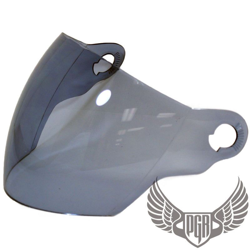 Smoke Shield Visor PGR Helmet Open Face Jet Pilot 202