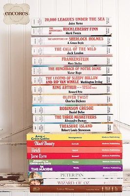 Lot 21 Illustrated Classics Sherlock,Little Women,Wizard of Oz +MORE