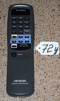 AIWA RC TN270EX REMOTE CONTROL CXN2100U CXN2700U CXN2700W NSX2700