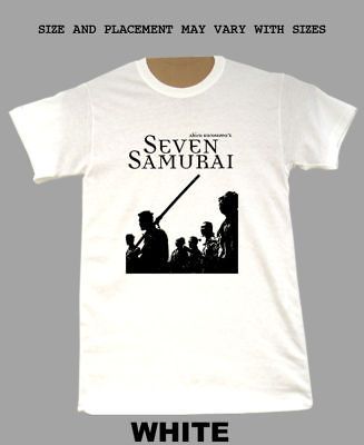 Seven Samurai Akira Kurosawa GIVE US UR SIZE t shirt