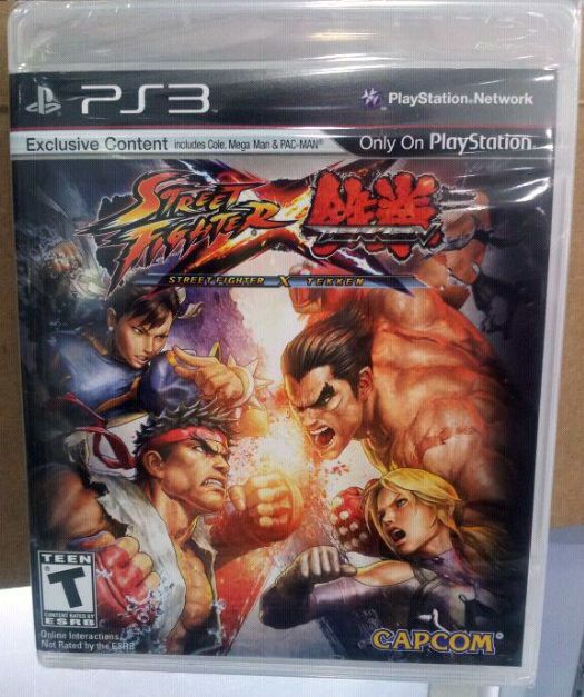 STREET FIGHTER X TEKKEN PS3 NEW VS VS. VERSUS Game Eng Cole Mega Man