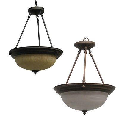 Oil Rubbed Bronze Or Cobblestone Semi Flush/Pendant/ Chandelier*You r