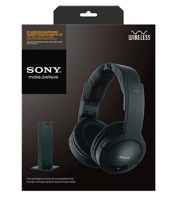 NEW Sony MDR RF985RK TV/Stereo Cordless/Wirel ess RF Radio Frequency