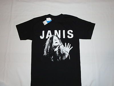 JANIS JOPLIN PSYCHEDELIC BLUES ROCK NEW T SHIRT SMALL BLACK