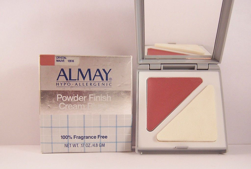 Almay POWDER FINISH CREAM BLUSH IN CRYSTAL MAUVE