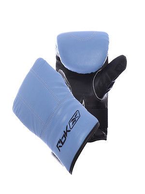 Reebok Kombat Leather Boxing Training Gloves Mitts – One Size Fits