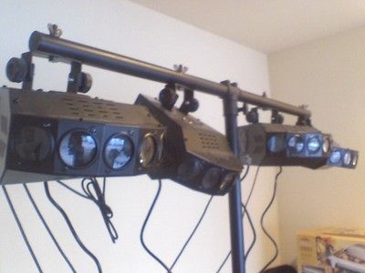 American DJ Sturn 4 lights with Tripod stand