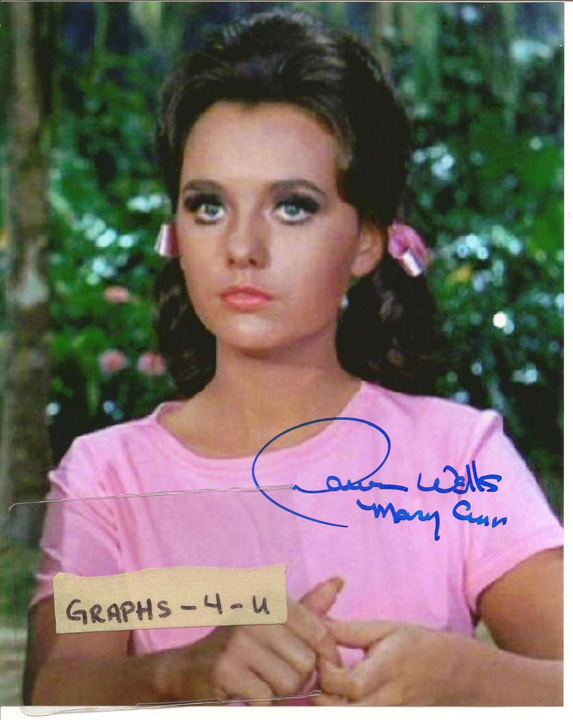 Dawn Wells Autograph Gilligans Island Mary Ann D