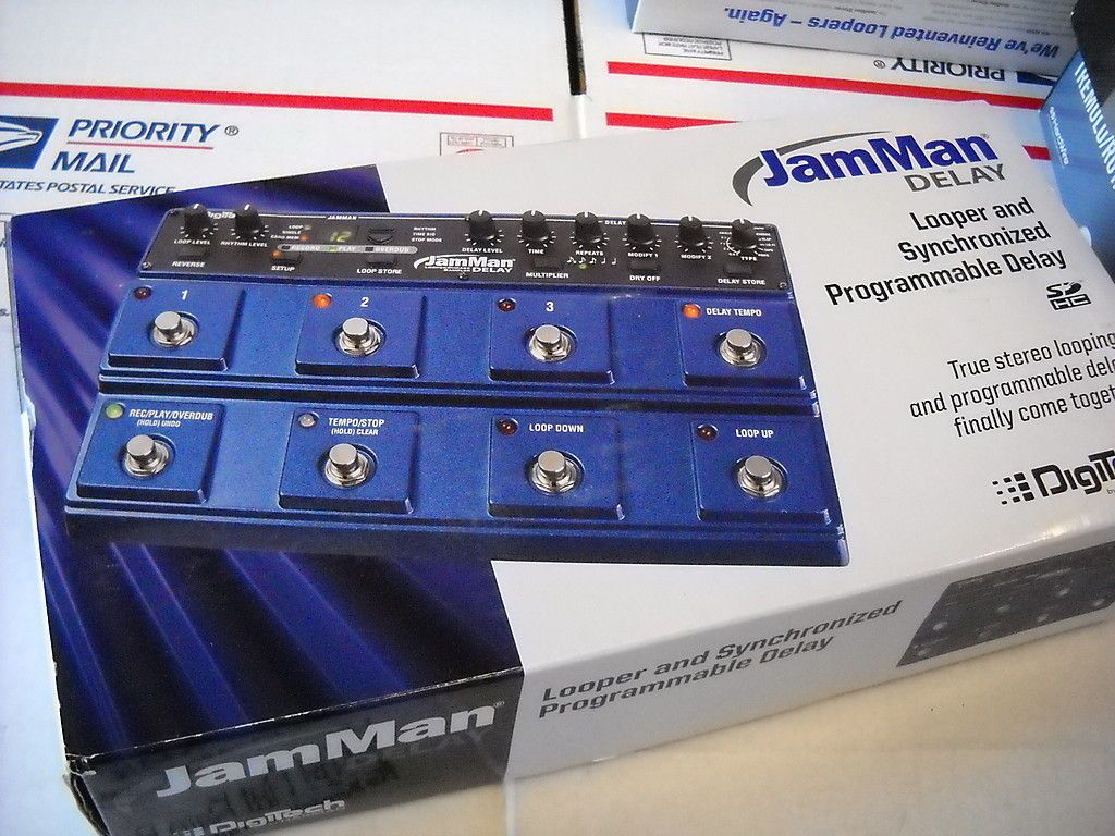 2012 DIGITECH JamMan Delay LOOPING PEDAL