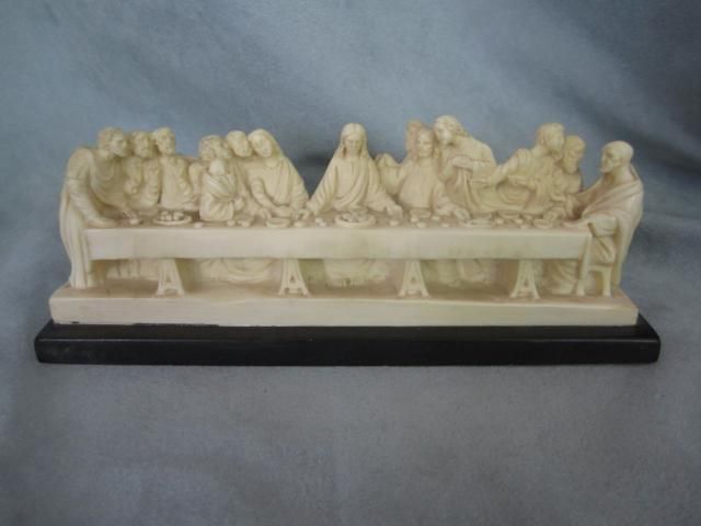 E4 Santini Last Supper Miniature Sculpture