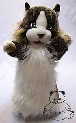 Hand Puppet Kitten Folkmanis Plush Toy Stuffed Animal Realistic BNWT M