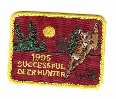 1995 Michigan Successful Deer Hunter Patch