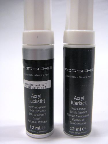 OEM Porsche Touch up Paint Arctic Silver Metallic