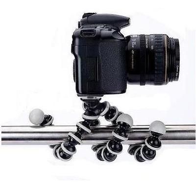 New Large Flexible Tripod Holder Stand Bubble For SLR DSLR DV Camera