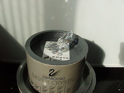 SWAROVSKI CRYSTAL PELICAN. RETRD. 2002. MINT. RARE. . SWAN LOGO