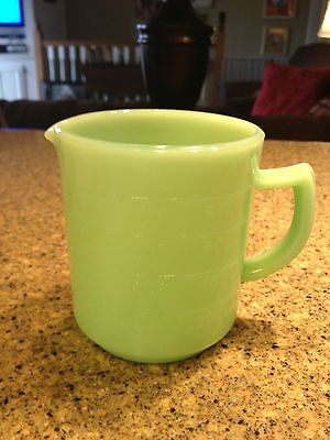 JADITE ONE CUP MEASURING CUP (NEW)