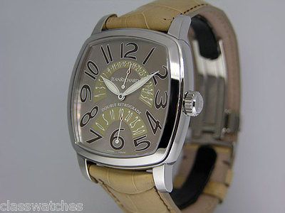 Jean Richard TV Screen XL Double Retrograde Rare MoP Dial Ref.JR 2311