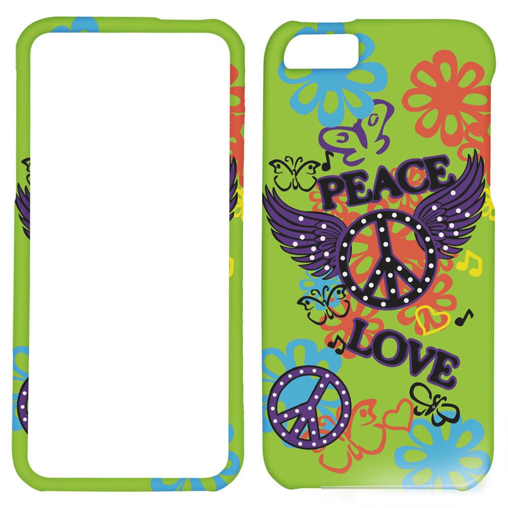 Graffiti Style Hard Back Rear Shield Case Cover for Apple iPhone 4 4S